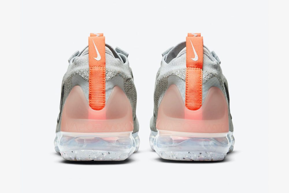 Nike Air VaporMax 2021 Flyknit 'Grey Fog Bright Mango' - Image 4