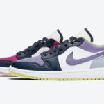 Wmns Air Jordan 1 Low SE 'Mismatched - Purple Magenta'