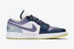 Wmns Air Jordan 1 Low SE 'Mismatched - Purple Magenta' - Image 2