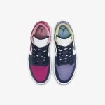 Wmns Air Jordan 1 Low SE 'Mismatched - Purple Magenta' - Image 4