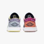 Wmns Air Jordan 1 Low SE 'Mismatched - Purple Magenta' - Image 5