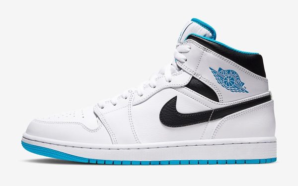 Air Jordan 1 Mid 'Laser Blue'