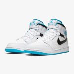Air Jordan 1 Mid 'Laser Blue' - Image 3