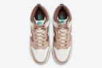 Nike Dunk High 'Light Chocolate' - Image 4