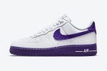 Nike Air Force 1 '07 LV8 EMB 'White Court Purple'