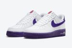 Nike Air Force 1 '07 LV8 EMB 'White Court Purple' - Image 3