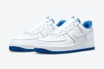 Nike Air Force 1 '07 'Contrast Stitch - White Game Royal' - Image 2