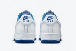 Nike Air Force 1 '07 'Contrast Stitch - White Game Royal' - Image 4