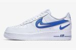 Nike Air Force 1 '07 'Cut Out Swoosh - Game Royal'