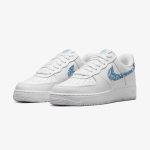 Wmns Nike Air Force 1 '07 Essentials 'Blue Paisley' - Image 3