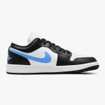 Wmns Air Jordan 1 Low 'Black University Blue' - Image 2
