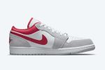 Air Jordan 1 Low SE 'Light Smoke Grey Gym Red' - Image 2