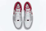 Air Jordan 1 Low SE 'Light Smoke Grey Gym Red' - Image 4