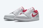 Air Jordan 1 Low SE 'Light Smoke Grey Gym Red' - Image 3