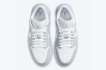 Wmns Air Jordan 1 Low 'White Wolf Grey' - Image 4