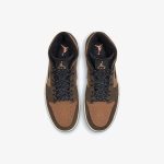 Air Jordan 1 Mid SE 'Dark Chocolate' - Image 4