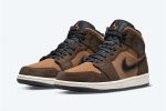 Air Jordan 1 Mid SE 'Dark Chocolate' - Image 3