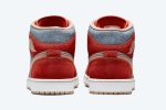 Air Jordan 1 Mid 'Denim Red' - Image 5