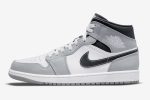 Air Jordan 1 Mid 'Light Smoke Grey'