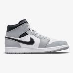 Air Jordan 1 Mid 'Light Smoke Grey' - Image 2