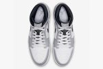 Air Jordan 1 Mid 'Light Smoke Grey' - Image 4