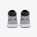 Air Jordan 1 Mid 'Light Smoke Grey' - Image 5