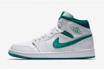 Air Jordan 1 Mid 'Mystic Green'
