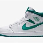 Air Jordan 1 Mid 'Mystic Green'