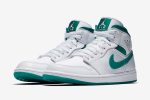 Air Jordan 1 Mid 'Mystic Green' - Image 3