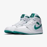 Air Jordan 1 Mid 'Mystic Green' - Image 3