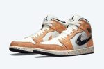 Air Jordan 1 Mid SE 'Brushstroke Paint Splatter' - Image 3
