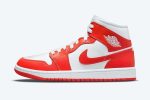 Wmns Air Jordan 1 Mid 'Habanero Red'