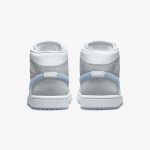 Wmns Air Jordan 1 Mid 'Wolf Grey Aluminum' - Image 5