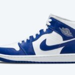 Wmns Air Jordan 1 Mid 'Kentucky Blue'