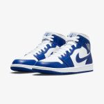 Wmns Air Jordan 1 Mid 'Kentucky Blue' - Image 3