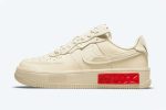 Wmns Nike Air Force 1 Fontanka 'Pearl White University Red'