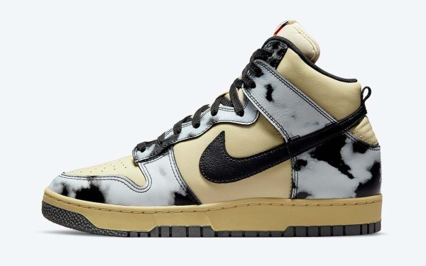 Nike Dunk High 1985 'Black Acid Wash'