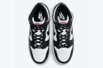 Wmns Nike Dunk High 'Black White' - Image 4