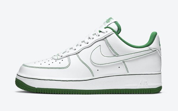 Nike Air Force 1 '07 'Contrast Stitch - White Pine Green'