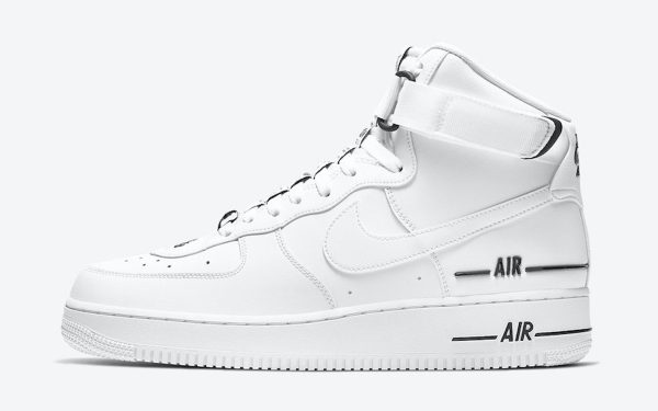 Nike Air Force 1 High LV8 'Triple White'