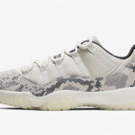 Air Jordan 11 Retro Low 'Light Bone Snakeskin'