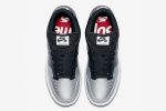 Supreme x Nike Dunk SB Low QS 'Metallic Silver' - Image 4