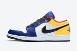 Air Jordan 1 Low 'White Deep Royal Blue'