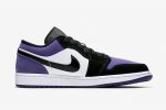 Air Jordan 1 Low 'Court Purple' - Image 2