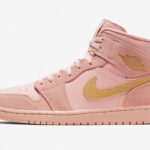 Air Jordan 1 Mid 'Coral Gold'