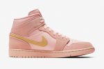 Air Jordan 1 Mid 'Coral Gold' - Image 2