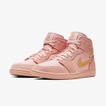 Air Jordan 1 Mid 'Coral Gold' - Image 3
