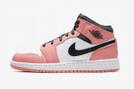 Air Jordan 1 Mid GS 'Pink Quartz'