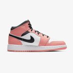 Air Jordan 1 Mid GS 'Pink Quartz' - Image 2