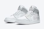 Air Jordan 1 Mid 'Swoosh Logo - Grey Camo' - Image 2